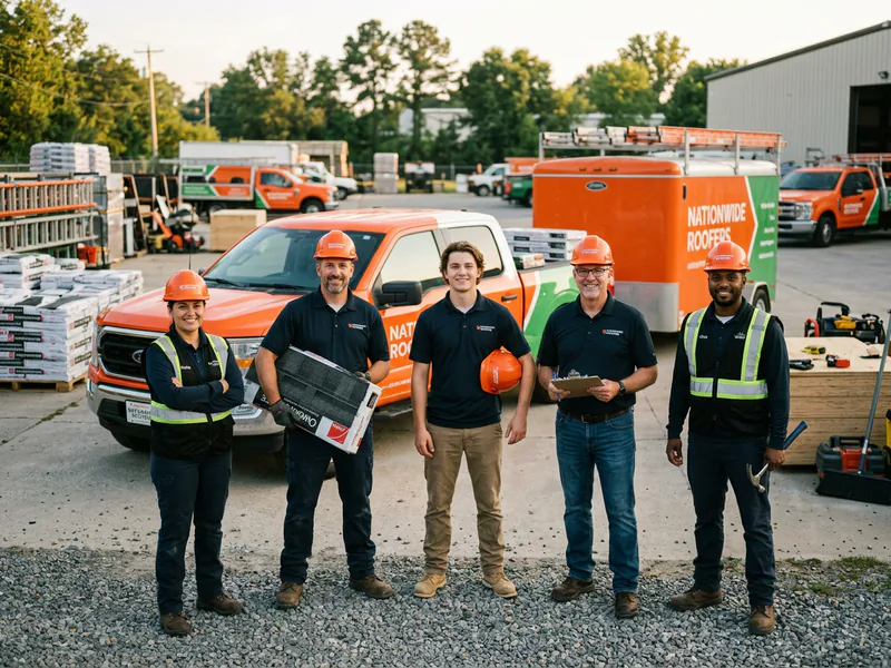 Natiowide Roofers - roof installation in Peachtree City near me